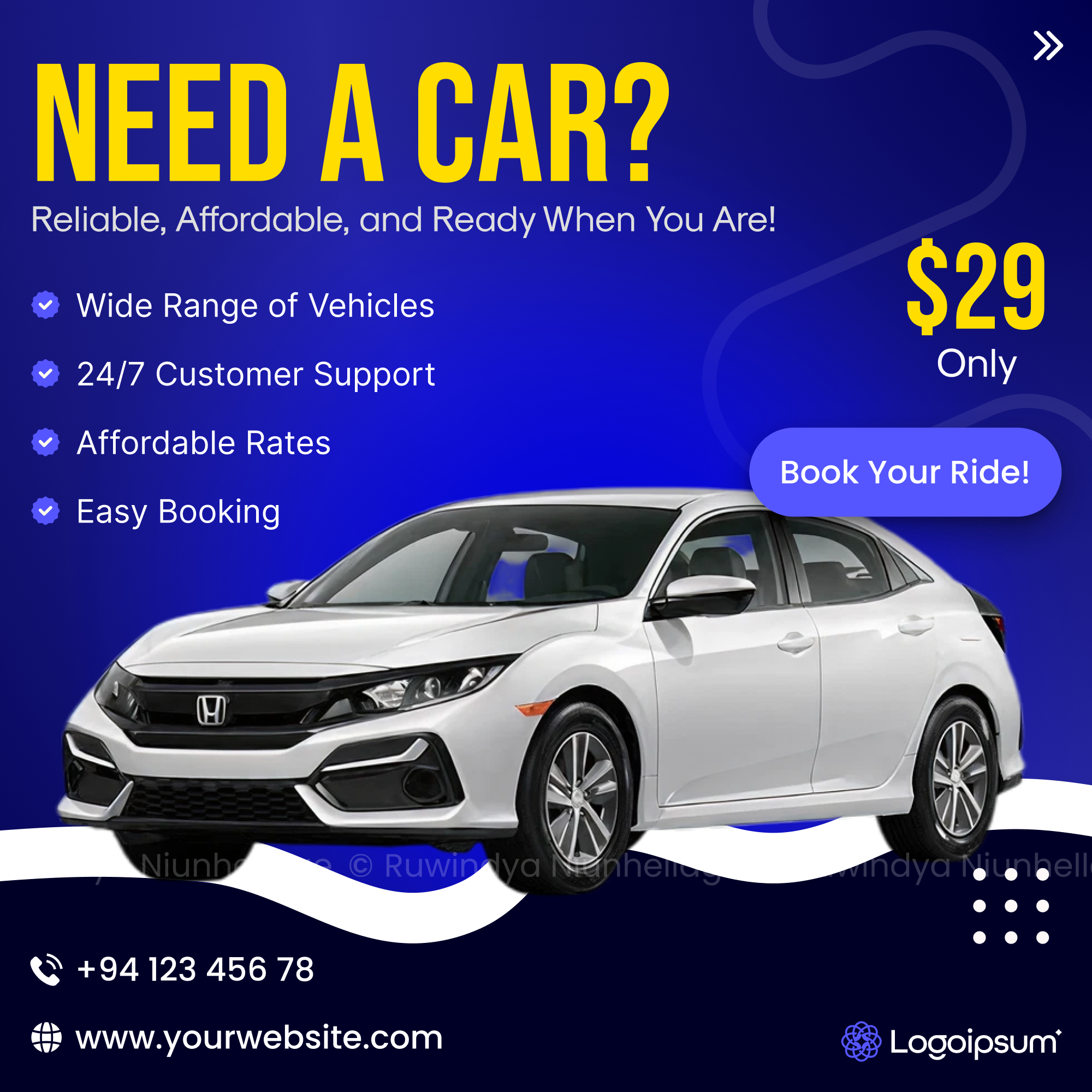 Need a Car? Reliable, Affordable Rides